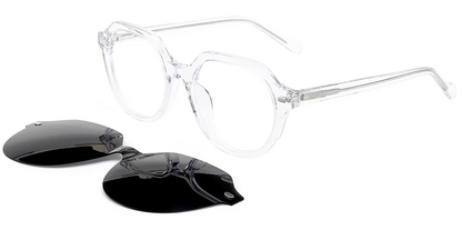 Acetate Geometric Frame F6293