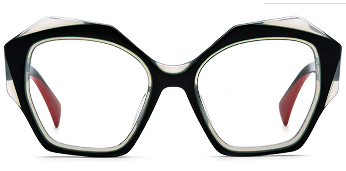 Acetate Square Frame F6790