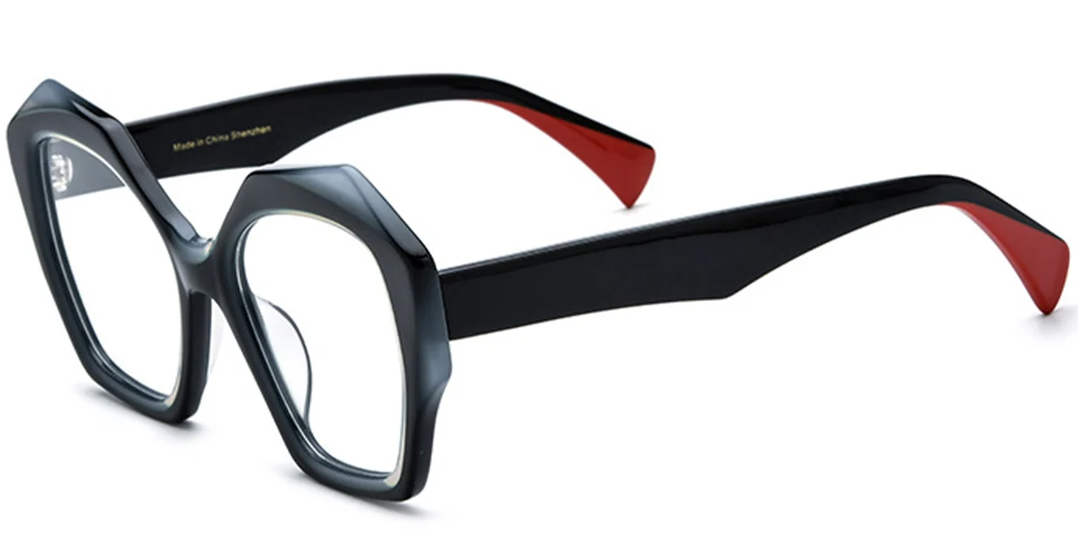 Acetate Square Frame F6790