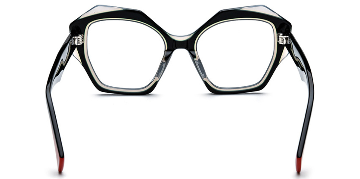 Acetate Square Frame F6790