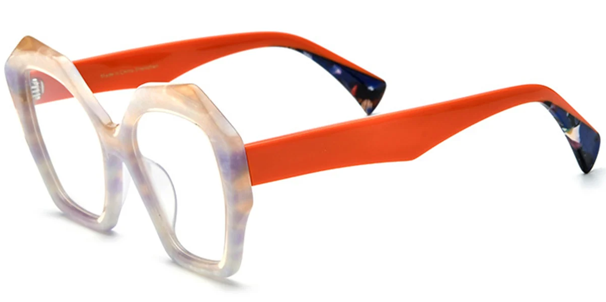 Acetate Square Frame F6790