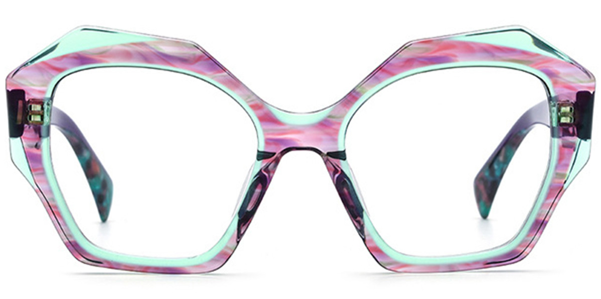 Acetate Square Frame F6790