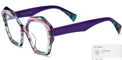 Acetate Square Frame F6790
