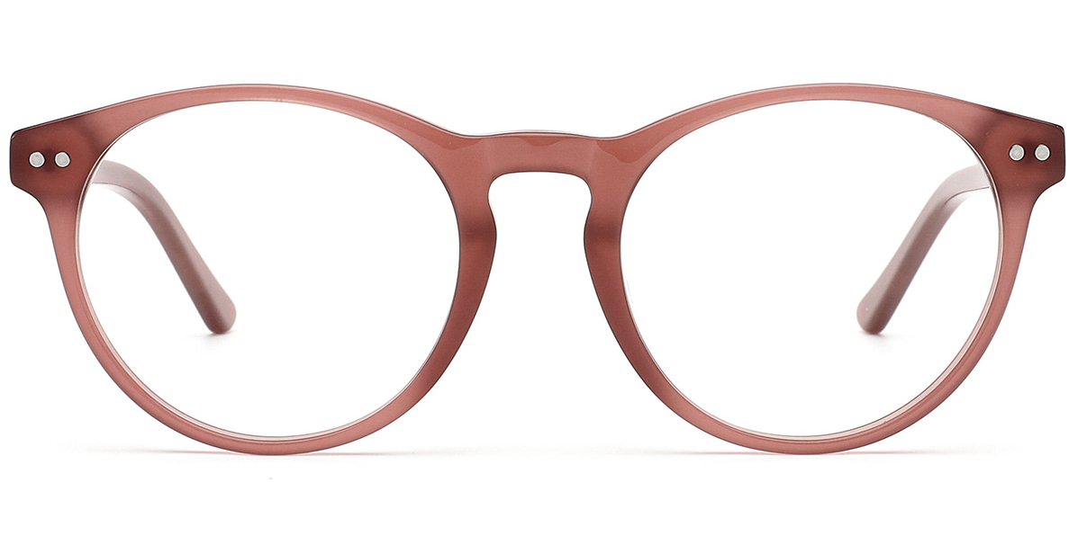 Acetate Round Frame F6617