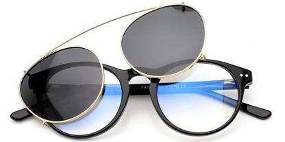 Acetate Round Frame F6617