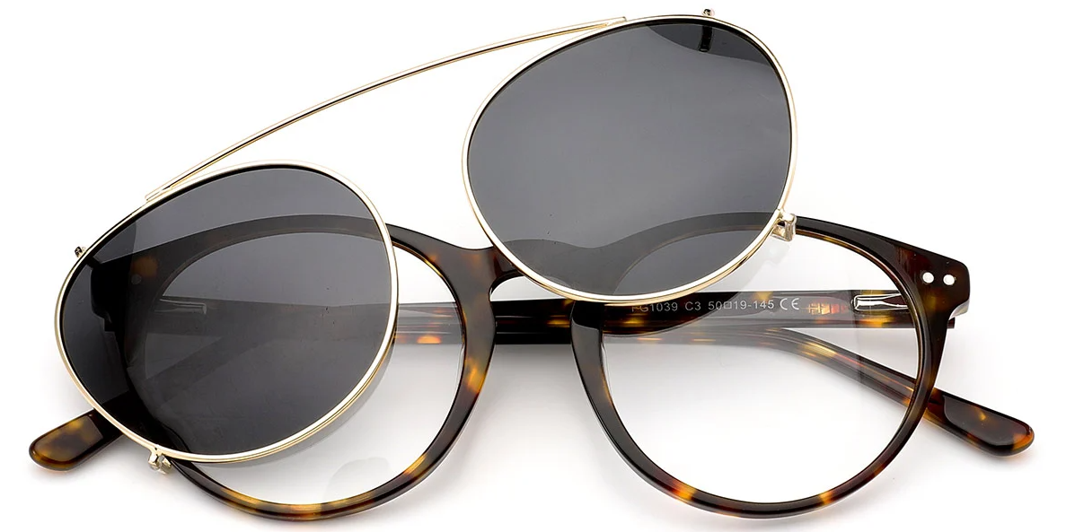 Acetate Round Frame F6617