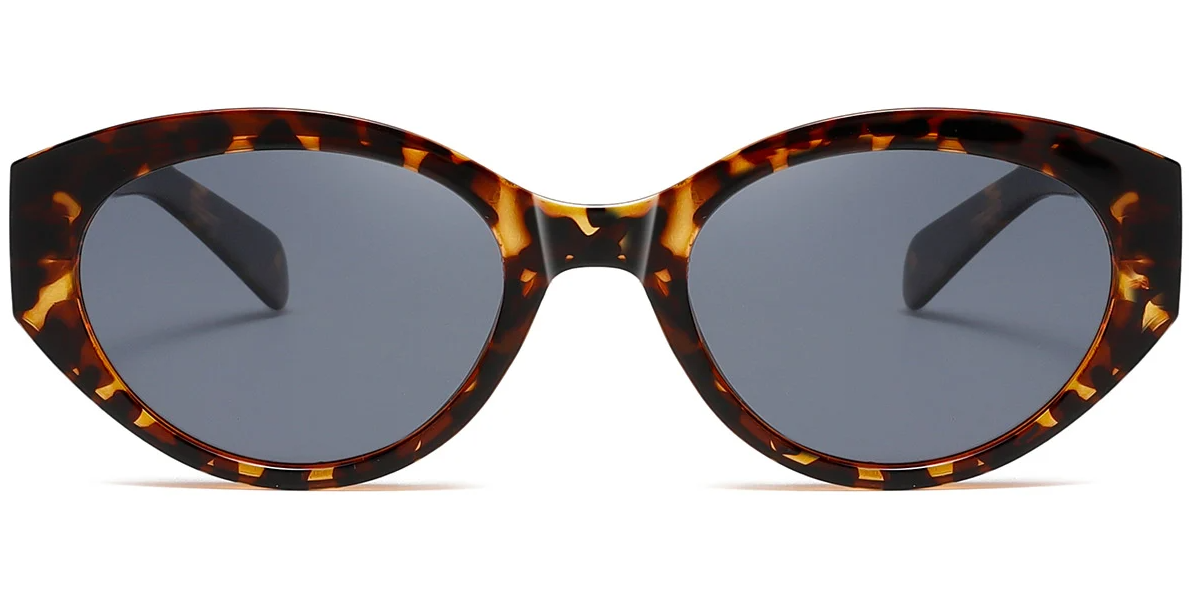 Lunettes de soleil ovales en acétate SG6763