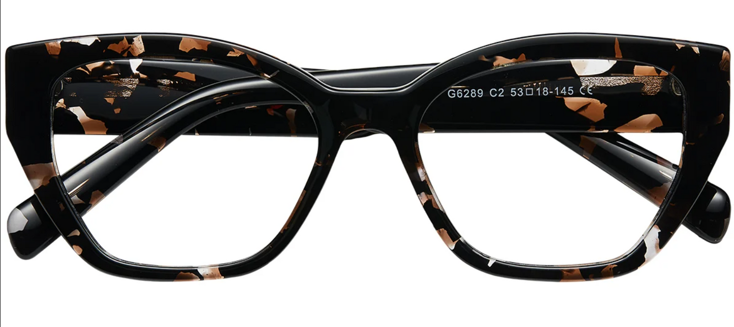 Quadratische Acetatfassung F7664