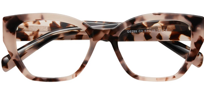 Quadratische Acetatfassung F7664
