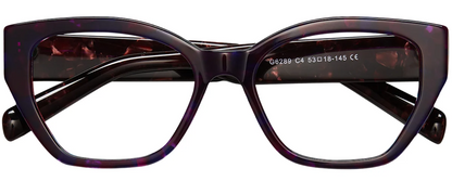 Quadratische Acetatfassung F7664