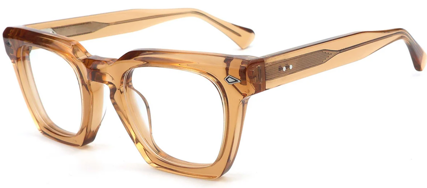 Acetate Square Frame F8058