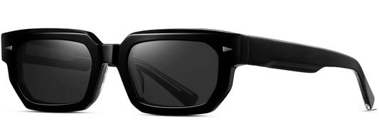 Rechteckige Acetat-Sonnenbrille SG7198