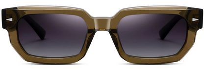 Rechteckige Acetat-Sonnenbrille SG7198