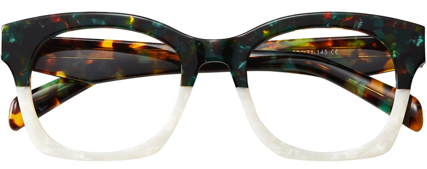Acetate Square Frame F7666