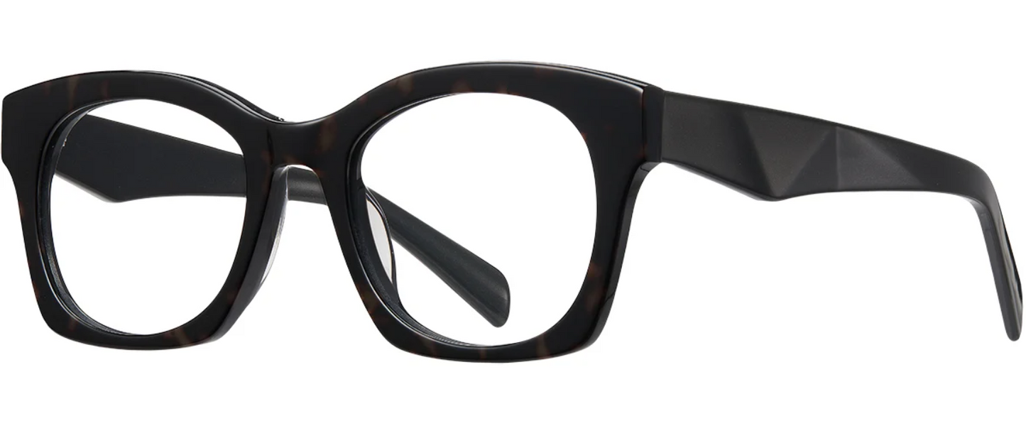 Acetate Square Frame F7666