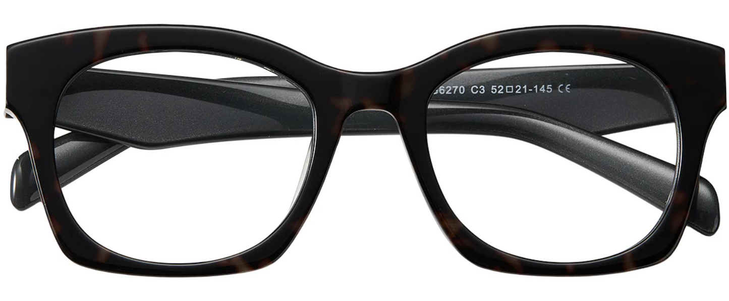 Acetate Square Frame F7666