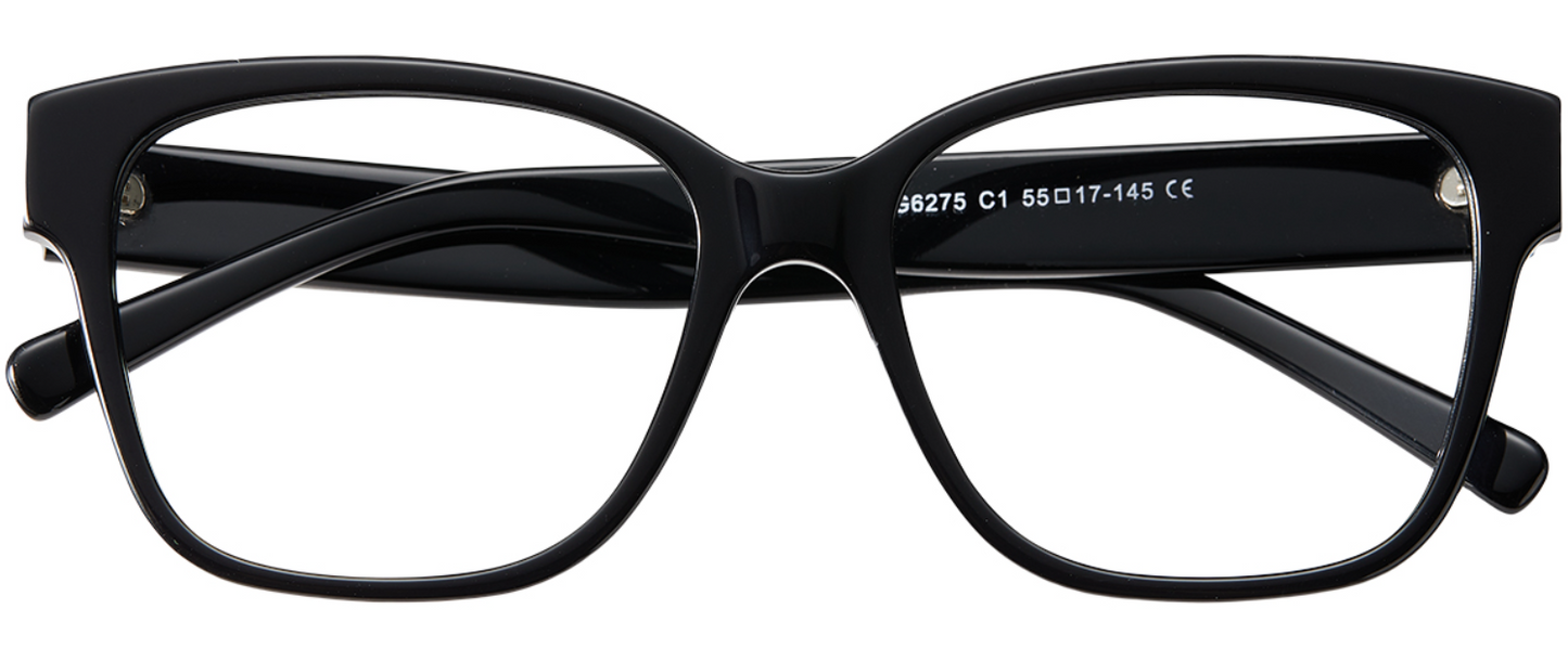 Acetate Square Frame F7677
