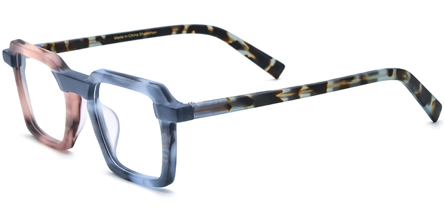 Acetate Square Frame F7726