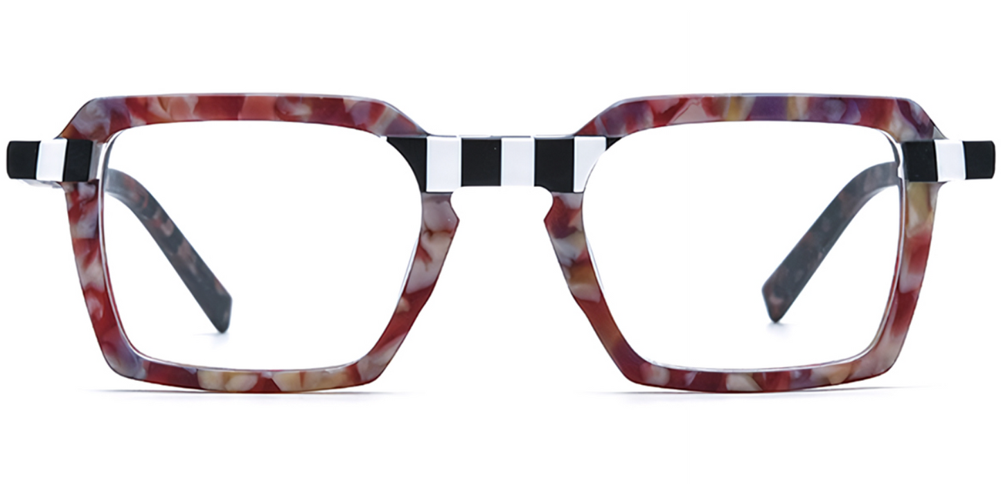 Acetate Square Frame F7726