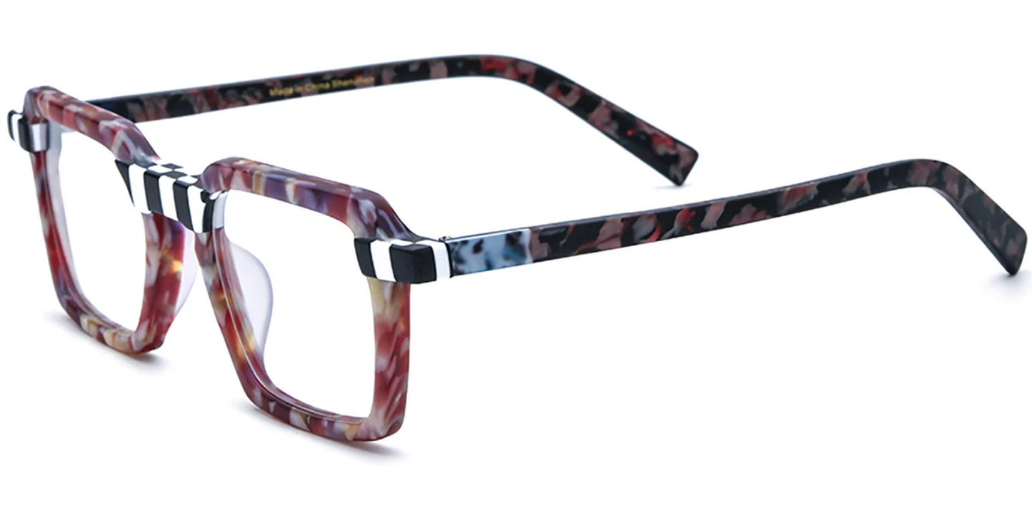 Acetate Square Frame F7726