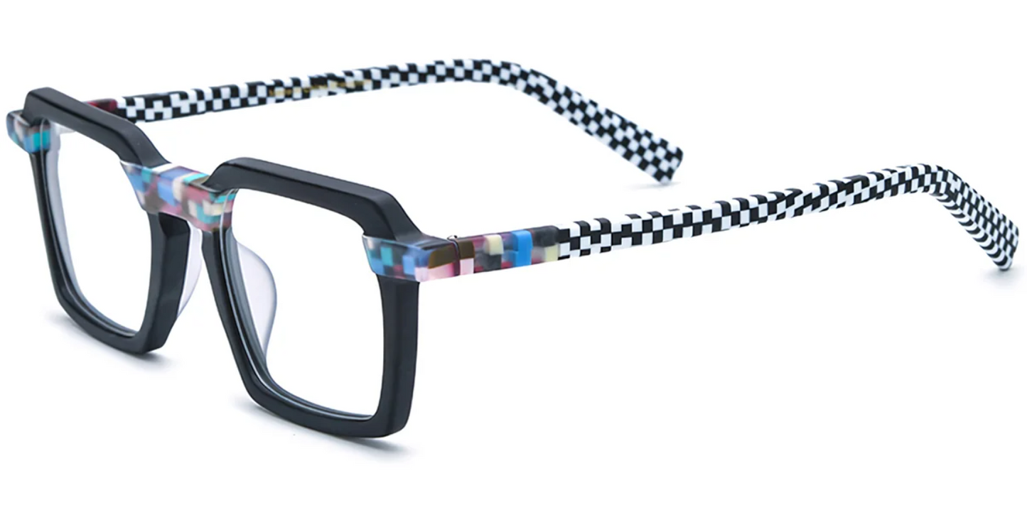 Acetate Square Frame F7726