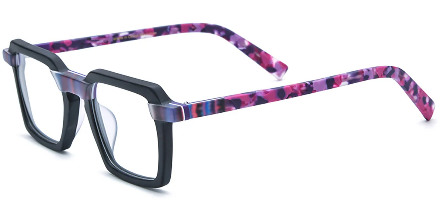 Acetate Square Frame F7726