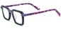 Acetate Square Frame F7726