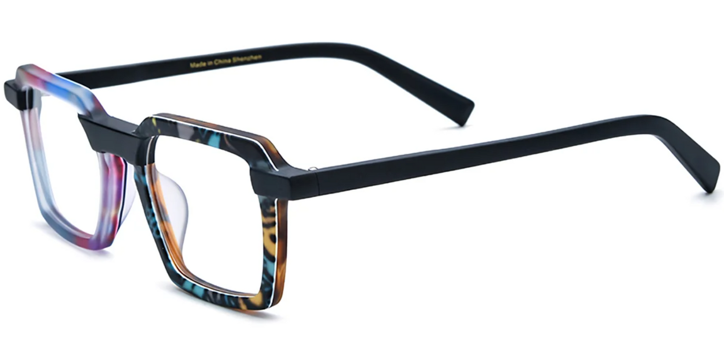 Acetate Square Frame F7726