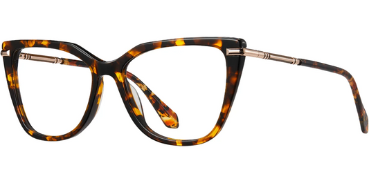 Acetate Cat Eye Frame F7653