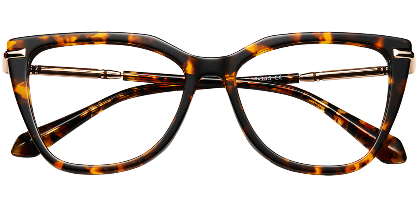 Acetate Cat Eye Frame F7653