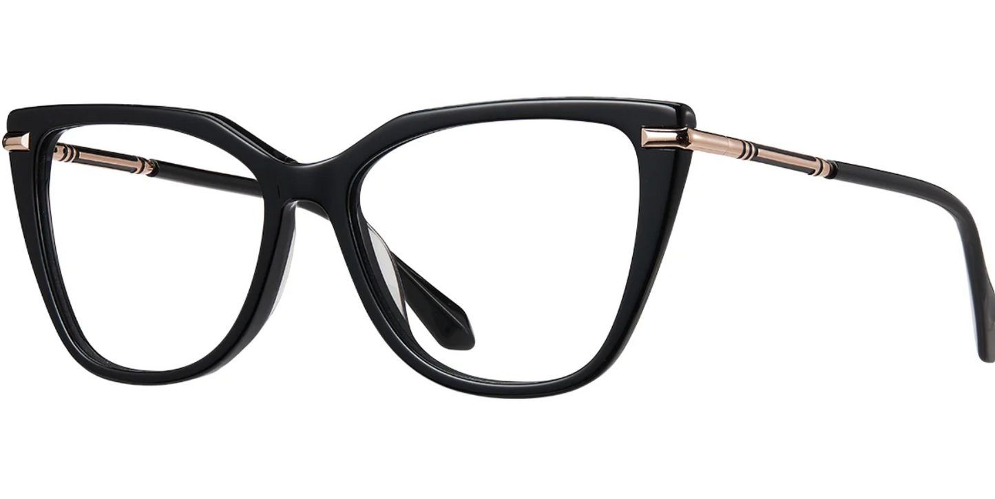 Acetate Cat Eye Frame F7653