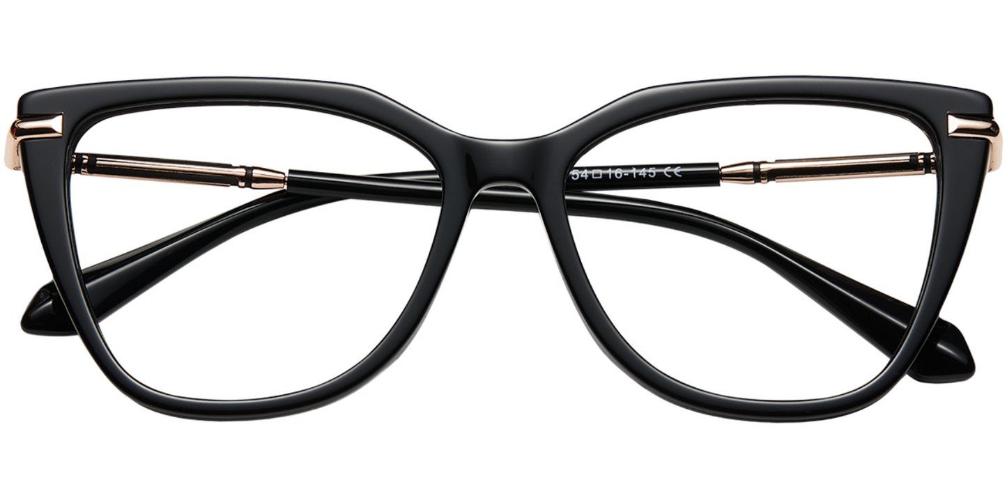 Acetate Cat Eye Frame F7653