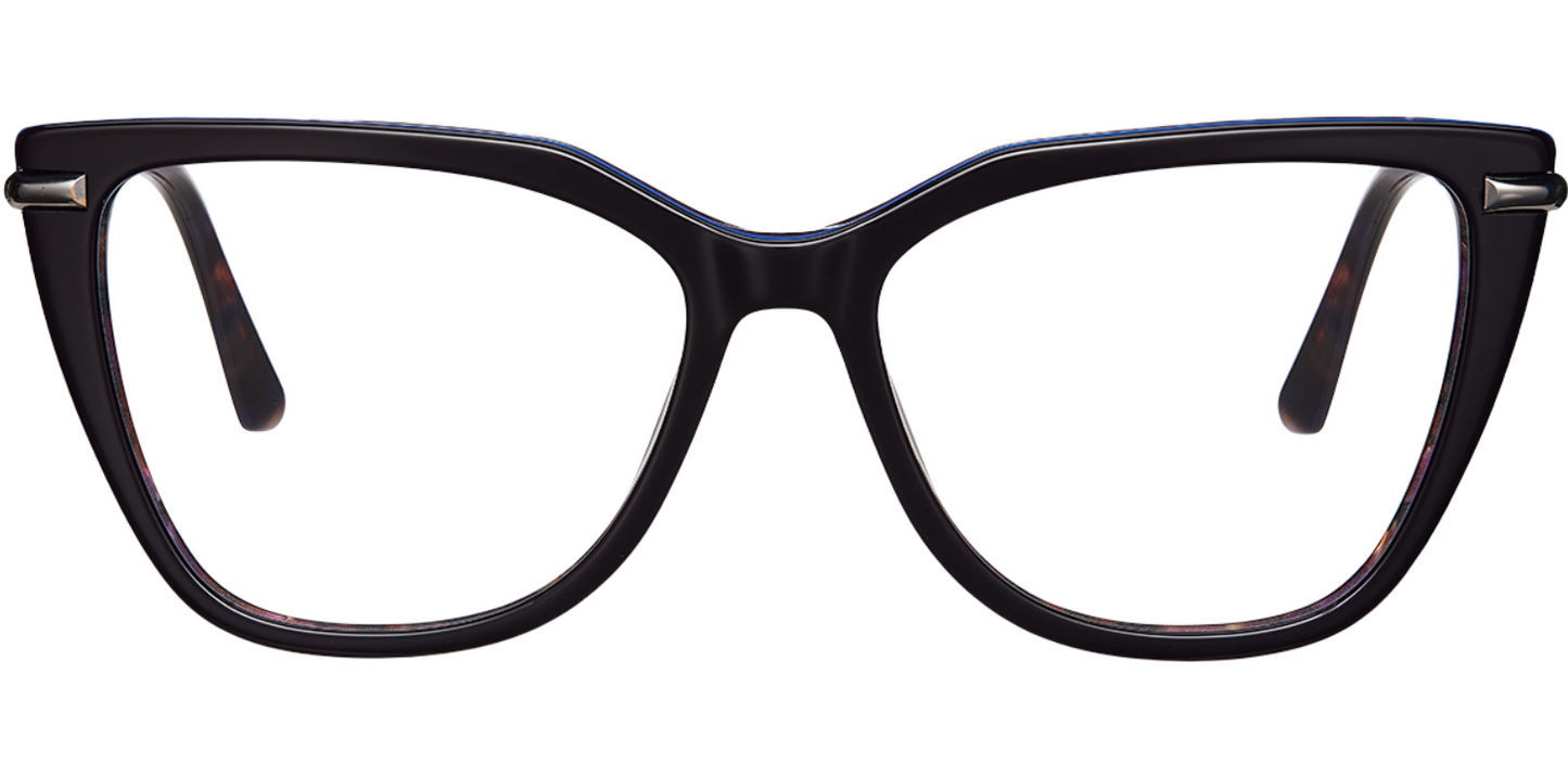 Acetate Cat Eye Frame F7653