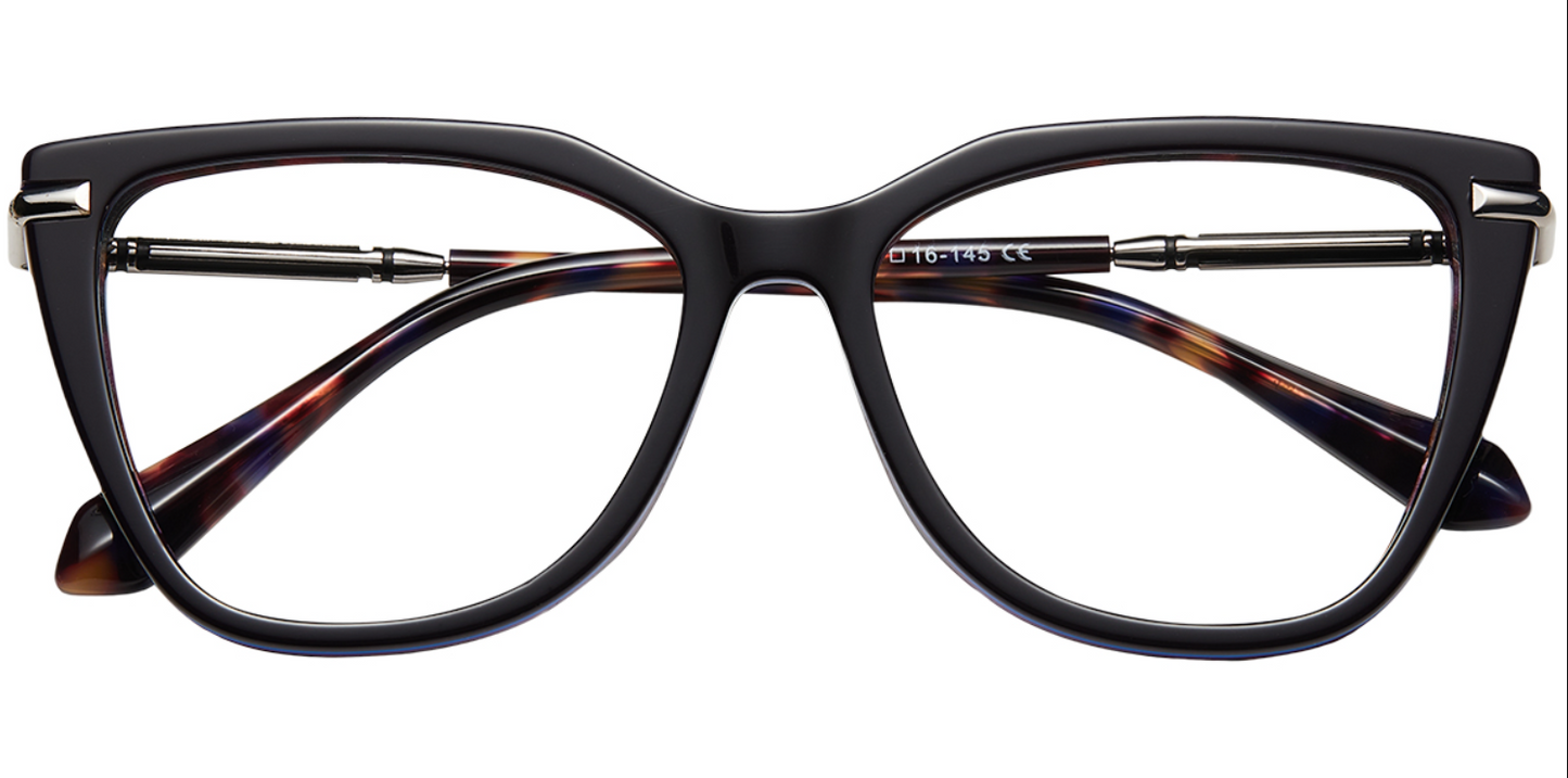 Acetate Cat Eye Frame F7653