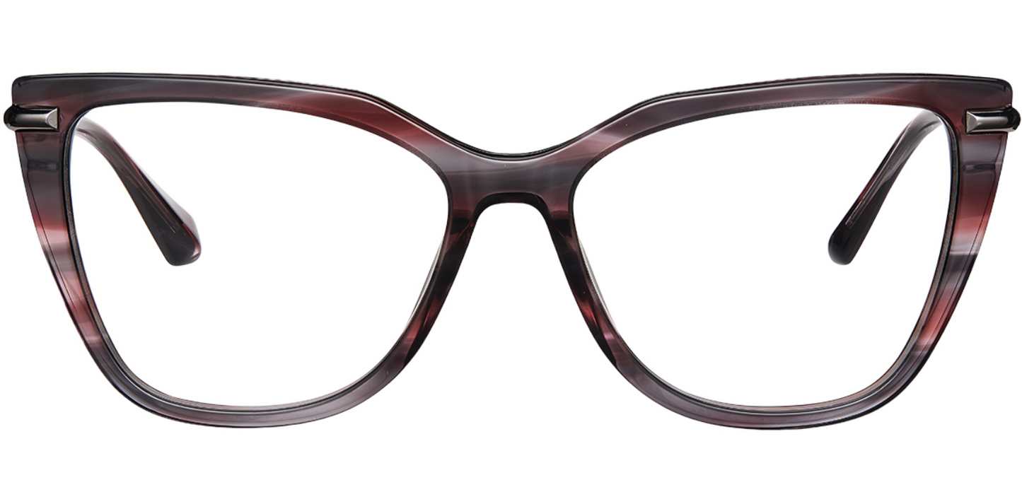 Acetate Cat Eye Frame F7653