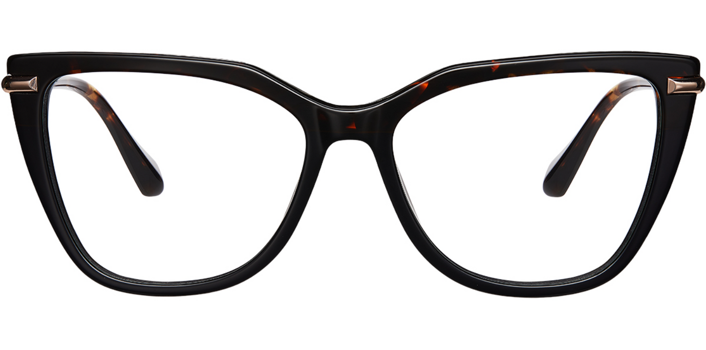 Acetate Cat Eye Frame F7653