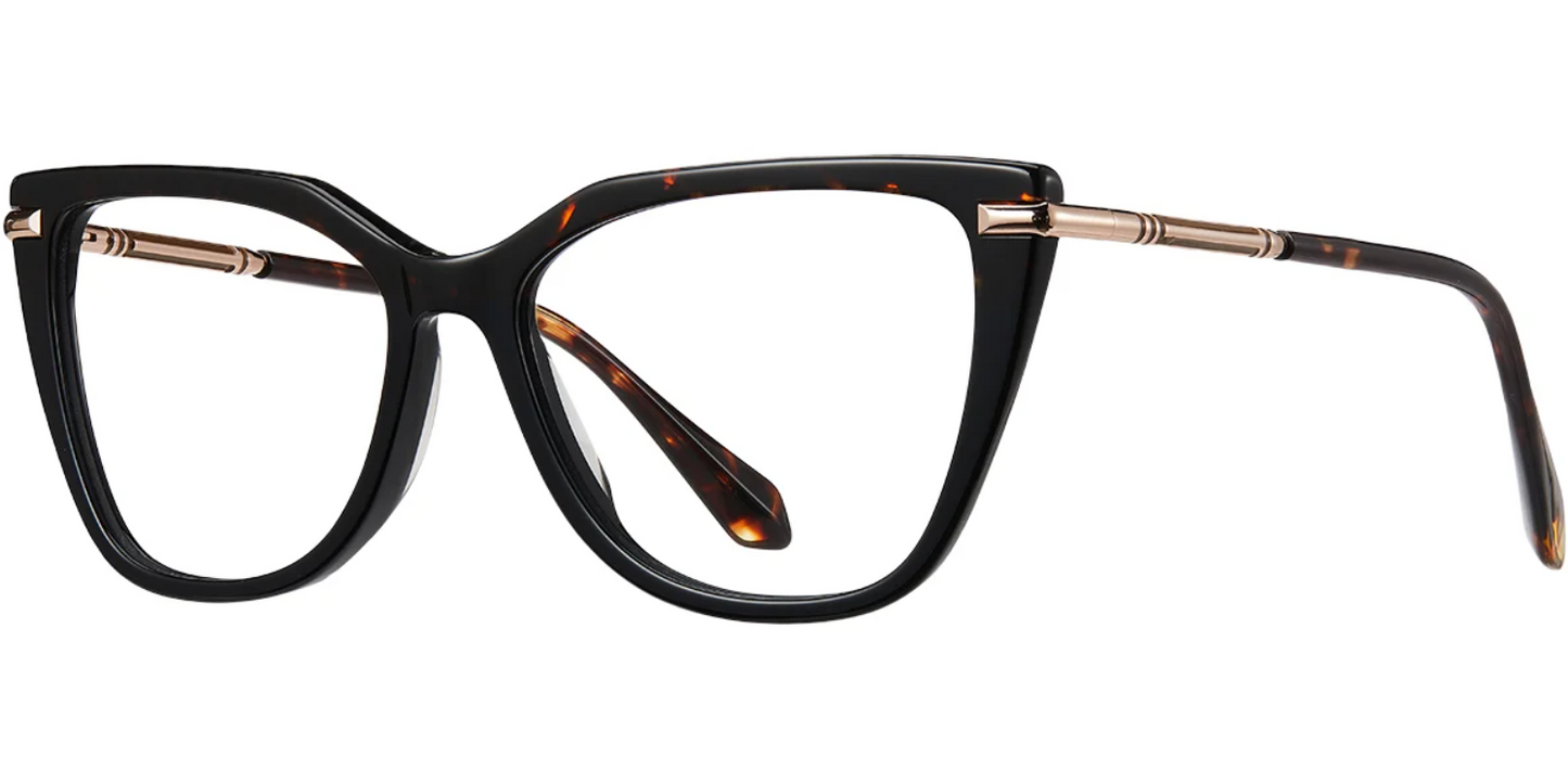 Acetate Cat Eye Frame F7653