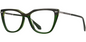 Acetate Cat Eye Frame F7653