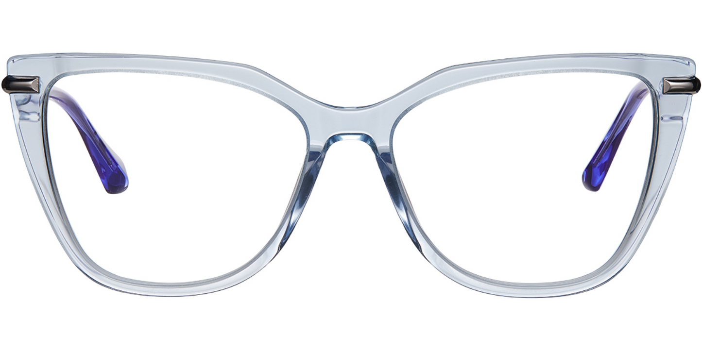 Acetate Cat Eye Frame F7653