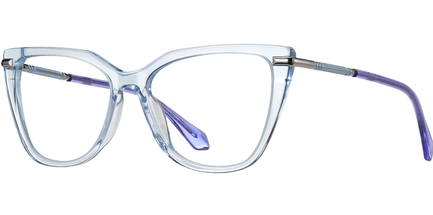 Acetate Cat Eye Frame F7653