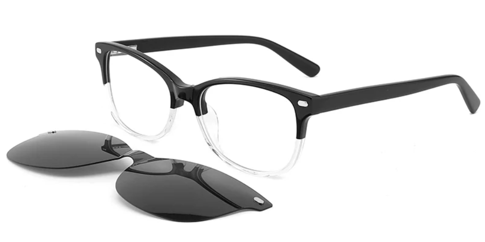 Acetate Rectangle Frame F2453