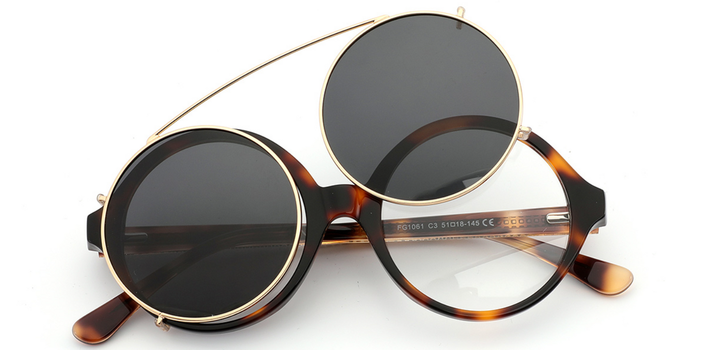Acetate Round Frame F6333