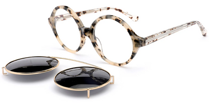 Acetate Round Frame F6333