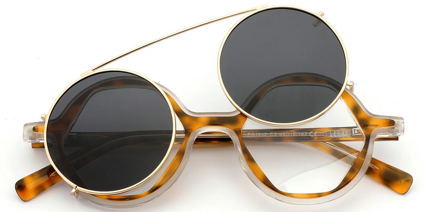 Acetate Geometric Frame F6332