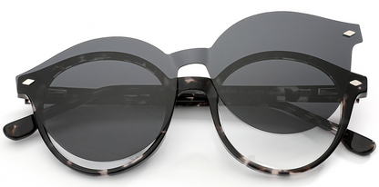 Acetate Round Frame F6296