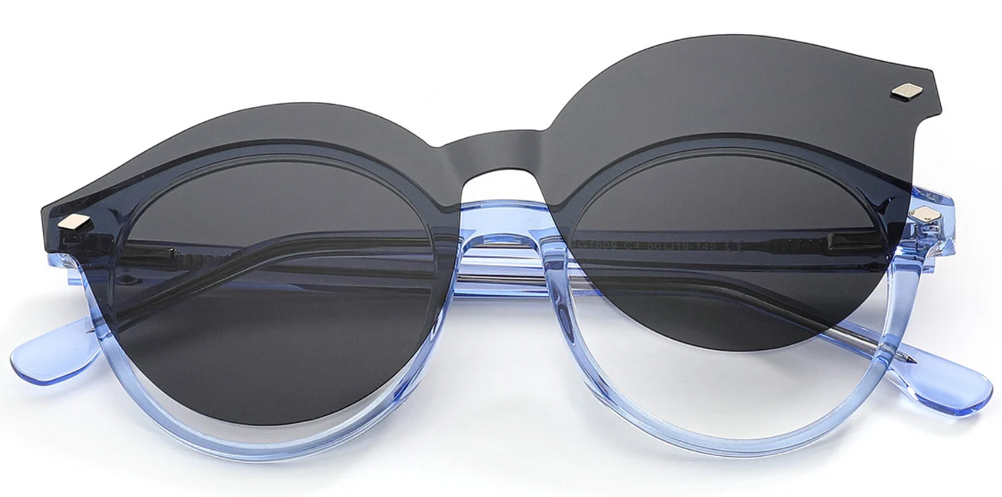 Acetate Round Frame F6296