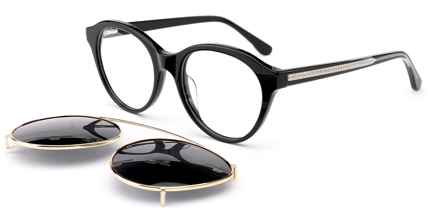 Acetate Oval Frame F6578