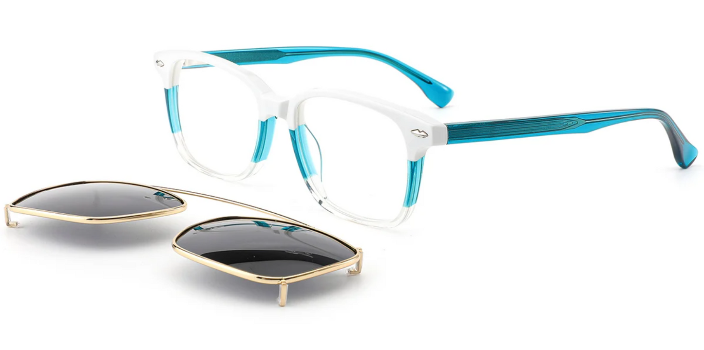 Acetate Rectangle Frame F6832