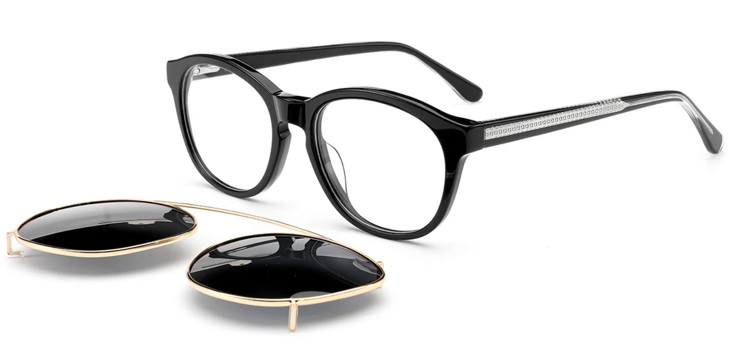 Acetate Square Frame F6577