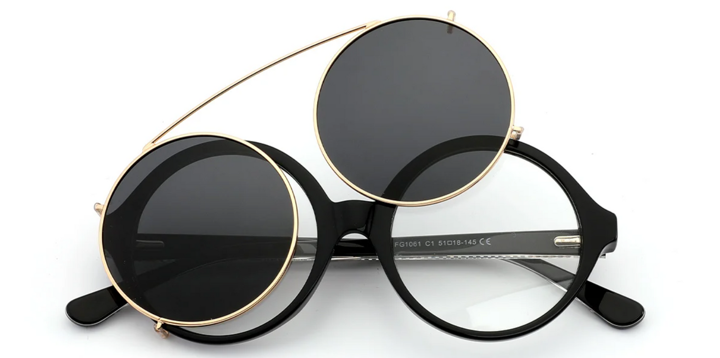 Acetate Round Frame F6576
